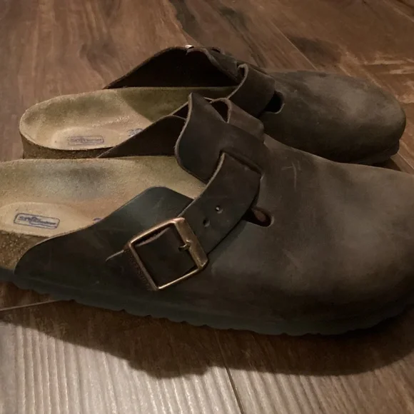 Birkenstock Boston Oiled Leather Clog - Size 38 - Picture 4 of 6